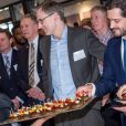  La princesse Sofia et le prince Carl Philip de Suède ont inauguré ensemble un centre de loisirs pour les jeunes défavorisés à Husby, dans la banlieue de Stockholm, le 17 mars 2017. 
