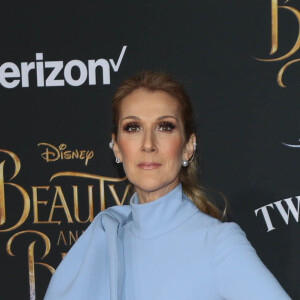 Celine Dion à la première de "La belle et la bête" à Los Angeles le 2 mars 2017.
