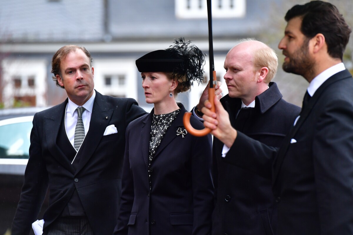 Photo Nathalie de SaynWittgensteinBerleburg Obsèques du prince