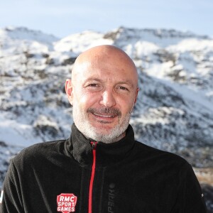 Semi-Exclusif - Frank Leboeuf lors des Olympiades des RMC Sport Games aux Menuires, le 9 décembre 2016. © Cyril Moreau / Bestimage