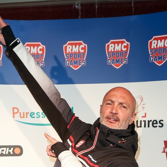 Semi Exclu - Frank Leboeuf à la cérémonie des RMC Sport Games Awards aux Menuires le 9 décembre 2016 © Cyril Moreau / Bestimage