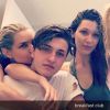 Yolanda Hadid et ses enfants Anwar, Bella et Gigi. Mars 2016.