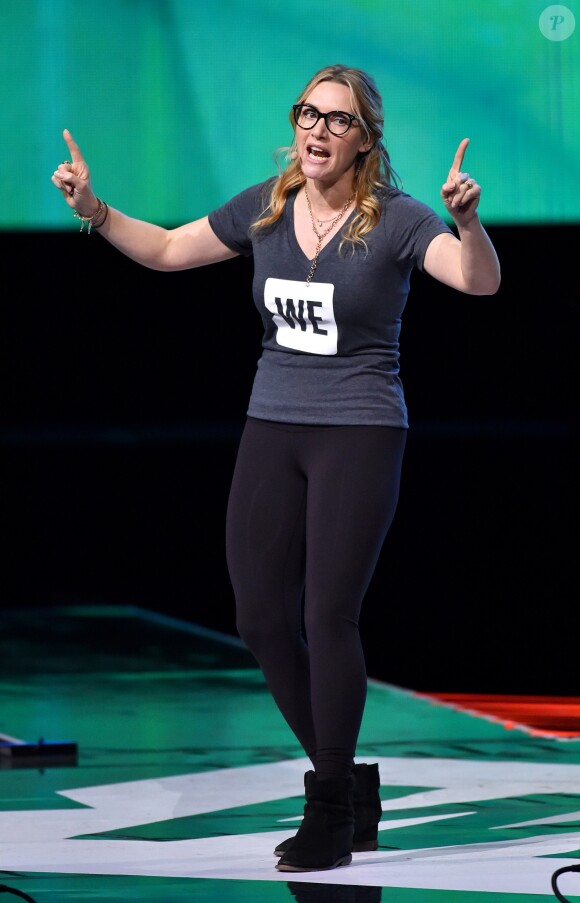 Kate Winslet lors du We Day UK à la SSE Arena, Londres, le 22 mars 2017.