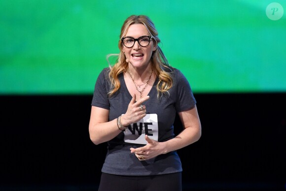 Kate Winslet lors du We Day UK à la SSE Arena, Londres, le 22 mars 2017.