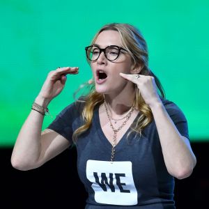 Kate Winslet lors du We Day UK à la SSE Arena, Londres, le 22 mars 2017.