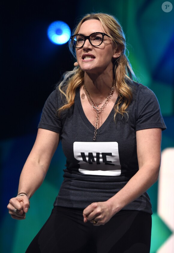 Kate Winslet lors du We Day UK à la SSE Arena, Londres, le 22 mars 2017.