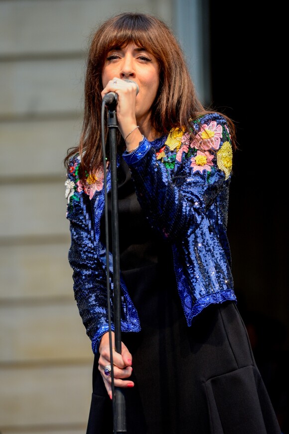 Nolwenn Leroy - 35ème Fête de la Musique à l'Hôtel Matignon à Paris, France, le 21 juin 2016.