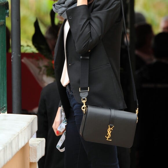 Nolwenn Leroy - People lors du Monte Carlo Rolex Masters 2016, le jour de la finale, au Monte-Carlo Country-Club à Roquebrune-Cap-Martin, le 17 avril 2016.