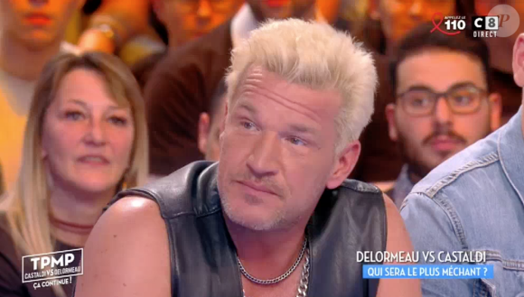 Benjamin Castaldi s'en prend violemment à Cauet et Stéphane Guillon dans "Castaldi vs Delormeau : Qui sera le meilleur animateur ?". C8, le 23 mars 2017.