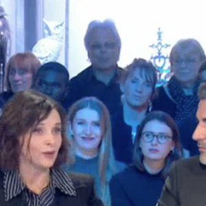 Juliette Binoche évoque son Oscar. Emission "Salut les Terriens !" sur C8. Le 25 mars 2017.