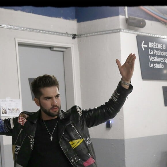Exclusif - Kendji Girac dans les backstage de son dernier concert de la tournée "Ensemble" à l'AccorHotels Arena (POPB Bercy) à Paris, le 10 mars 2017.