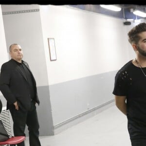 Exclusif - Kendji Girac dans les backstage de son dernier concert de la tournée "Ensemble" à l'AccorHotels Arena (POPB Bercy) à Paris, le 10 mars 2017.