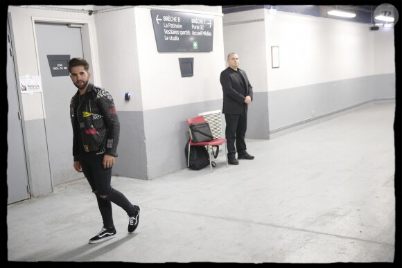 Exclusif - Kendji Girac dans les backstage de son dernier concert de la tournée "Ensemble" à l'AccorHotels Arena (POPB Bercy) à Paris, le 10 mars 2017.