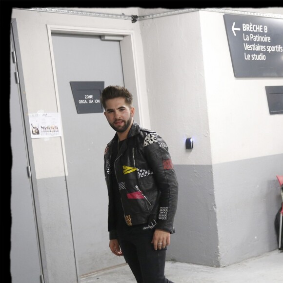 Exclusif - Kendji Girac dans les backstage de son dernier concert de la tournée "Ensemble" à l'AccorHotels Arena (POPB Bercy) à Paris, le 10 mars 2017.