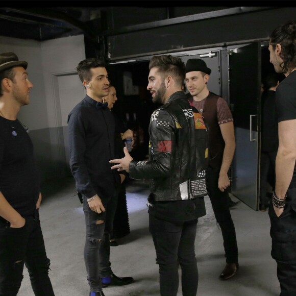 Exclusif - Kendji Girac dans les backstage de son dernier concert de la tournée "Ensemble" à l'AccorHotels Arena (POPB Bercy) à Paris, le 10 mars 2017.