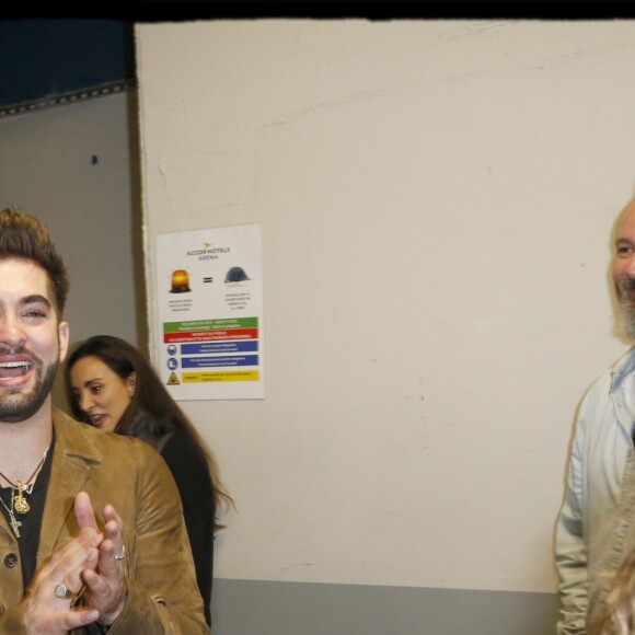 Exclusif - Kendji Girac dans les backstage de son dernier concert de la tournée "Ensemble" à l'AccorHotels Arena (POPB Bercy) à Paris, le 10 mars 2017.