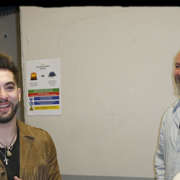 Exclusif - Kendji Girac dans les backstage de son dernier concert de la tournée "Ensemble" à l'AccorHotels Arena (POPB Bercy) à Paris, le 10 mars 2017.