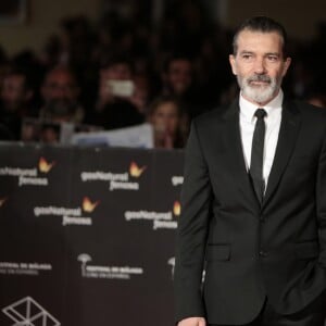 Antonio Banderas à la cérémonie de clôture du 20e Festival du Film de Malaga en Espagne, le 25 mars 2017