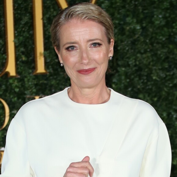 Emma Thompson au photocall Beauty and the Beast à Londres, le 23 février 2017