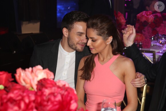 Liam Payne et sa compagne Cheryl Cole - 7ème édition du dîner du Global Gift Gala organisé au Four Seasons Hôtel George V à Paris. Le 9 mai 2016.