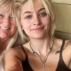 Paris Jackson et sa mère Debbie Rowe sur Instagram en février 2017
