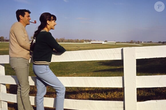 Tony Curtis et Christine Kaufmann dans les années 60.