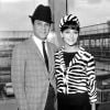 Christine Kaufmann et son mari d'alors Tony Curtis à Londres, le 16 juin 1963.