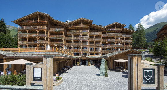 L'hôtel "La Cordée des Alpes" à Verbier où le prince William a passé un week-end avec des amis. Mars 2017.