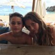 David Charvet en vacances aux Antilles avec ses enfants - Photo publiée sur Instagram le 29 mars 2017