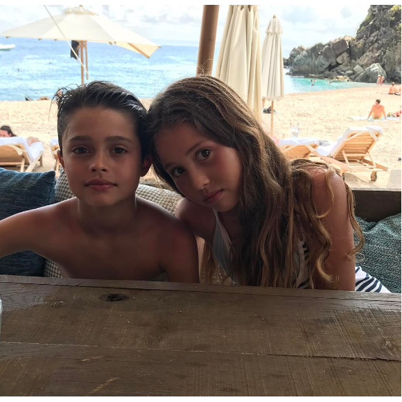 David Charvet en vacances aux Antilles avec ses enfants - Photo publiée sur Instagram le 29 mars 2017