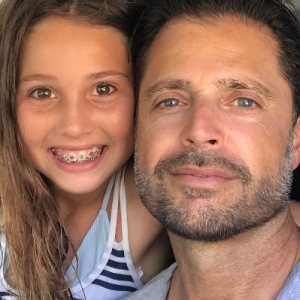 David Charvet en vacances aux Antilles avec ses enfants - Photo publiée sur Instagram le 29 mars 2017