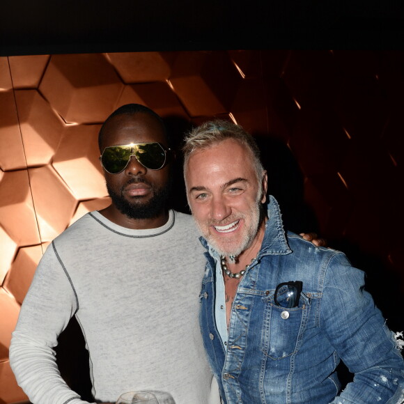 Exclusif - Maître Gims, Gianluca Vacchi - Ouverture du VIP ROOM à Marrakech dans le quartier de l'hivernage. Le 24 Mars 2017 © Rachid Bellack / Bestimage