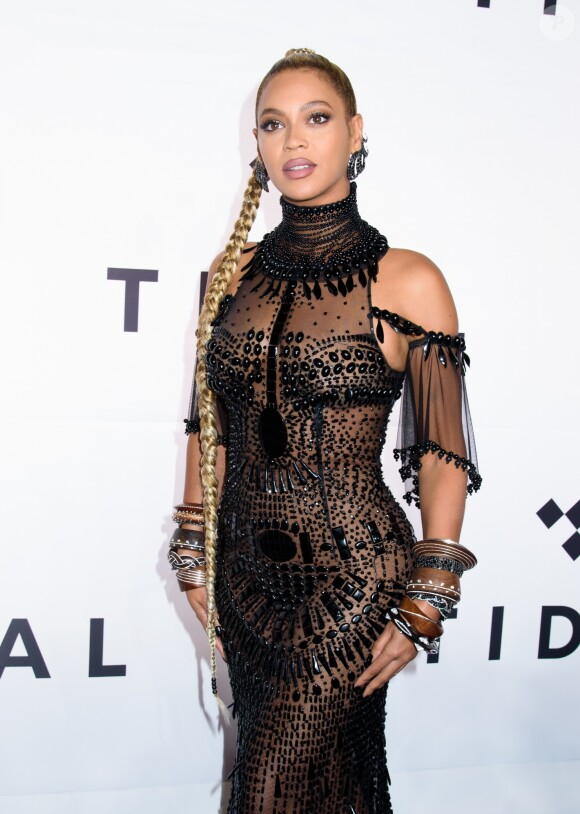 Beyonce - Célébrités lors de la soirée Tidal X à New York le 15 octobre 2016 © CPA / Bestimage