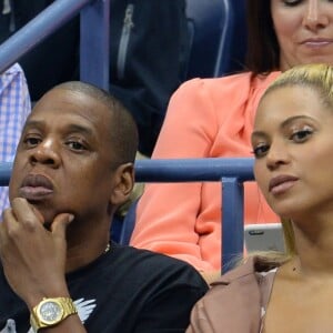 Beyoncé et son mari Jay Z pendant l'US Open 2016 au USTA Billie Jean King National Tennis Center à Flushing Meadow, New York City, New York, Etats-Unis, le 1er Septembre 2016.-