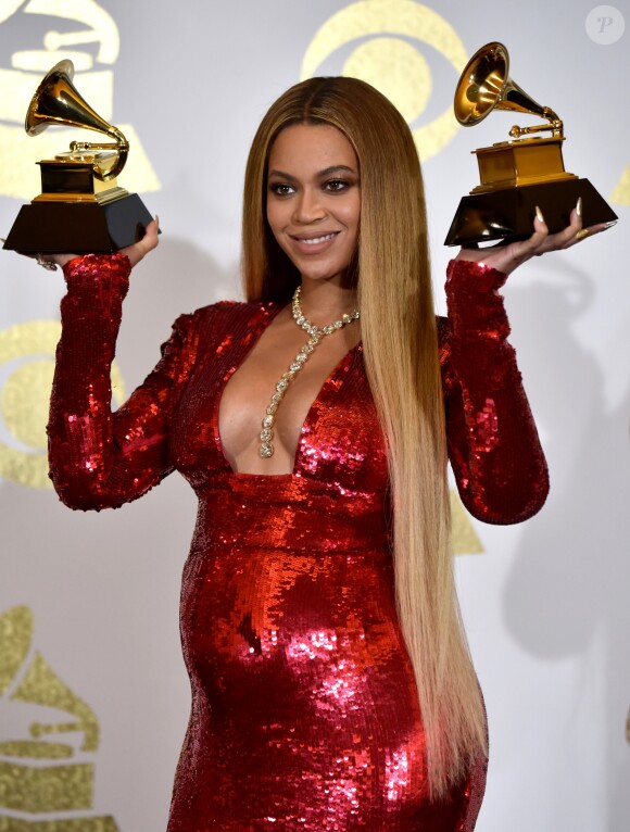Beyoncé lors des Grammy Awards 2017