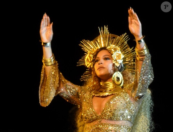 Beyonce lors des Grammy Awards au Staples Center, Los Angeles, le 12 février 2017.