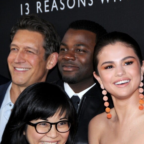 Selena Gomez à la première de ''13 Reasons Why'' au Paramount Studios à Los Angeles, le 30 mars 2017