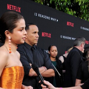 Selena Gomez à la première de ''13 Reasons Why'' au Paramount Studios à Los Angeles, le 30 mars 2017