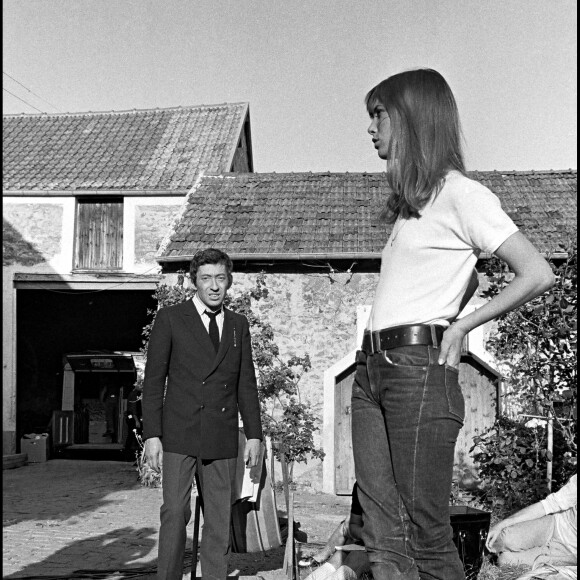Jane Birkin et Serge Gainsbourg se sont connus sur le tournage du film Slogan de Pierre Grimblat, photo d'archives.