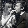 Jane Birkin et Serge Gainsbourg, photo d'archives au début de leur relation.