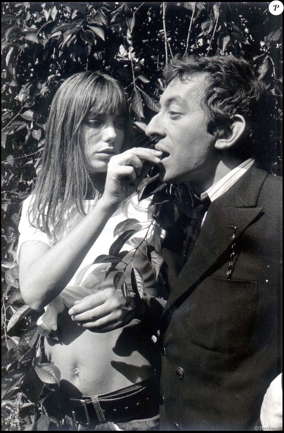 Jane Birkin Et Serge Gainsbourg Photo D Archives Au Début De Leur Relation Purepeople