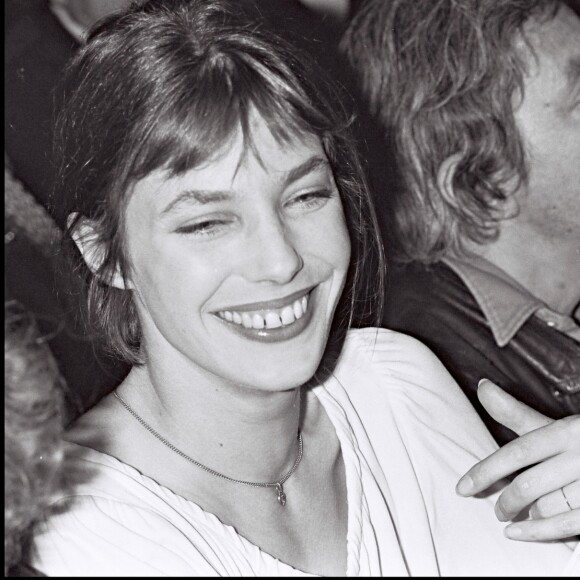 Serge Gainsbourg et Jane Birkin au spectacle de Jerry Lewis à Paris en 1976