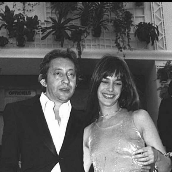 Serge Gainsbourg et Jane Birkin au Festival de Cannes en mai 1974