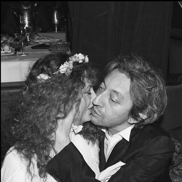 Jane Birkin et Serge Gainsbourg au Raspoutine en janvier 1978.