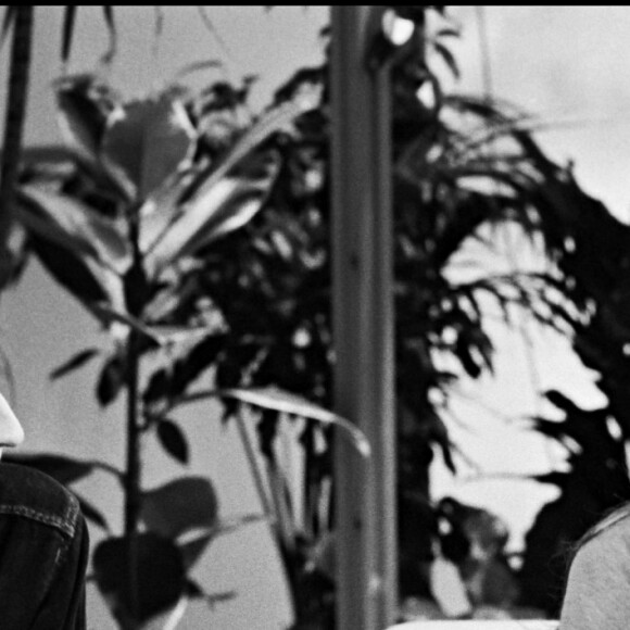 Jane Birkin et Jacques Doillon sur un plateau télé en 1981.