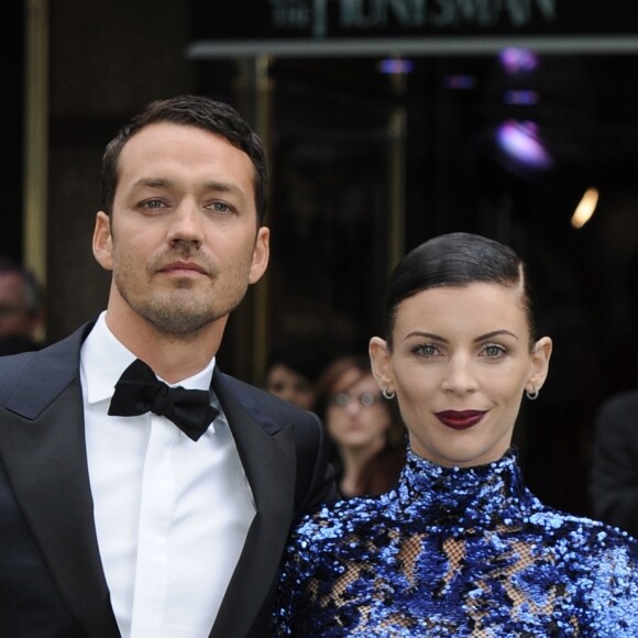 Rupert Sanders et son ex-épouse Liberty Ross à la première de "Blanche-Neige et le Chasseur" à Londres le 14 mai 2012