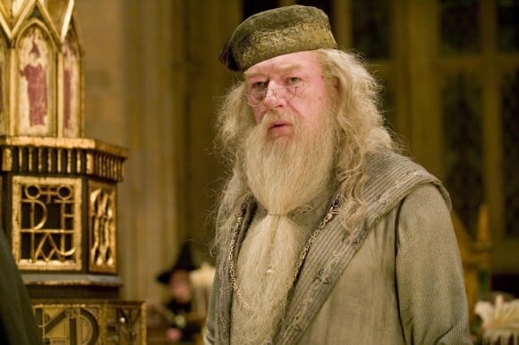 Michael Gambon dans la peau d'Albus Dumbledore.