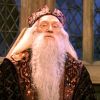 Richard Harris dans la peau d'Albus Dumbledore.