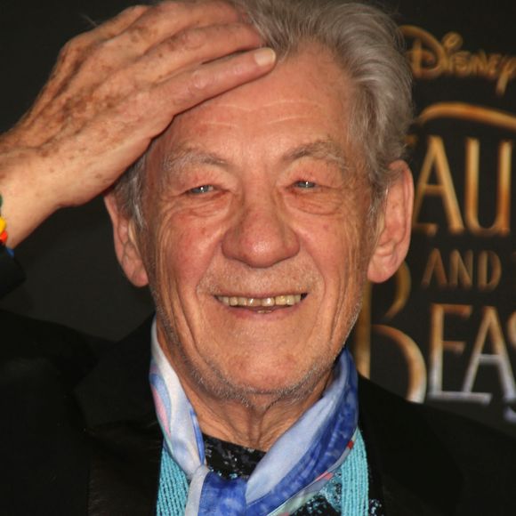 Ian McKellen à la première de 'Beauty And The Beast' (La Belle et la Bête) à Alice Tully Hall à New York, le 13 mars 2017 © Sonia Moskowitz/Globe Photos via Zuma