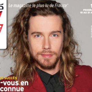 Julien Doré en couverture de Télé 7 jours, en kiosques le 10 avril 2017